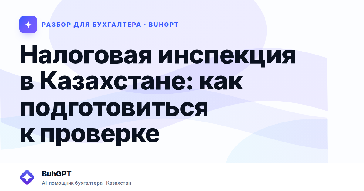 Налоговая инспекция в Казахстане